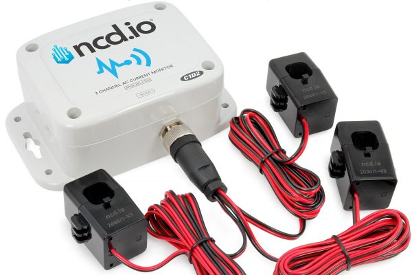 C1D2 3 Channel Industrial IoT Wireless AC Current Monitor Sensor