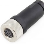 M12 8P PG9 Connector