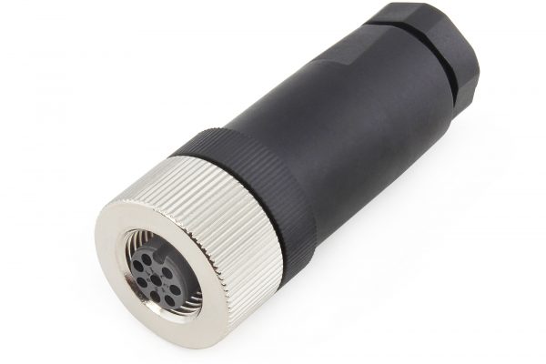 M12 8P PG7 Connector