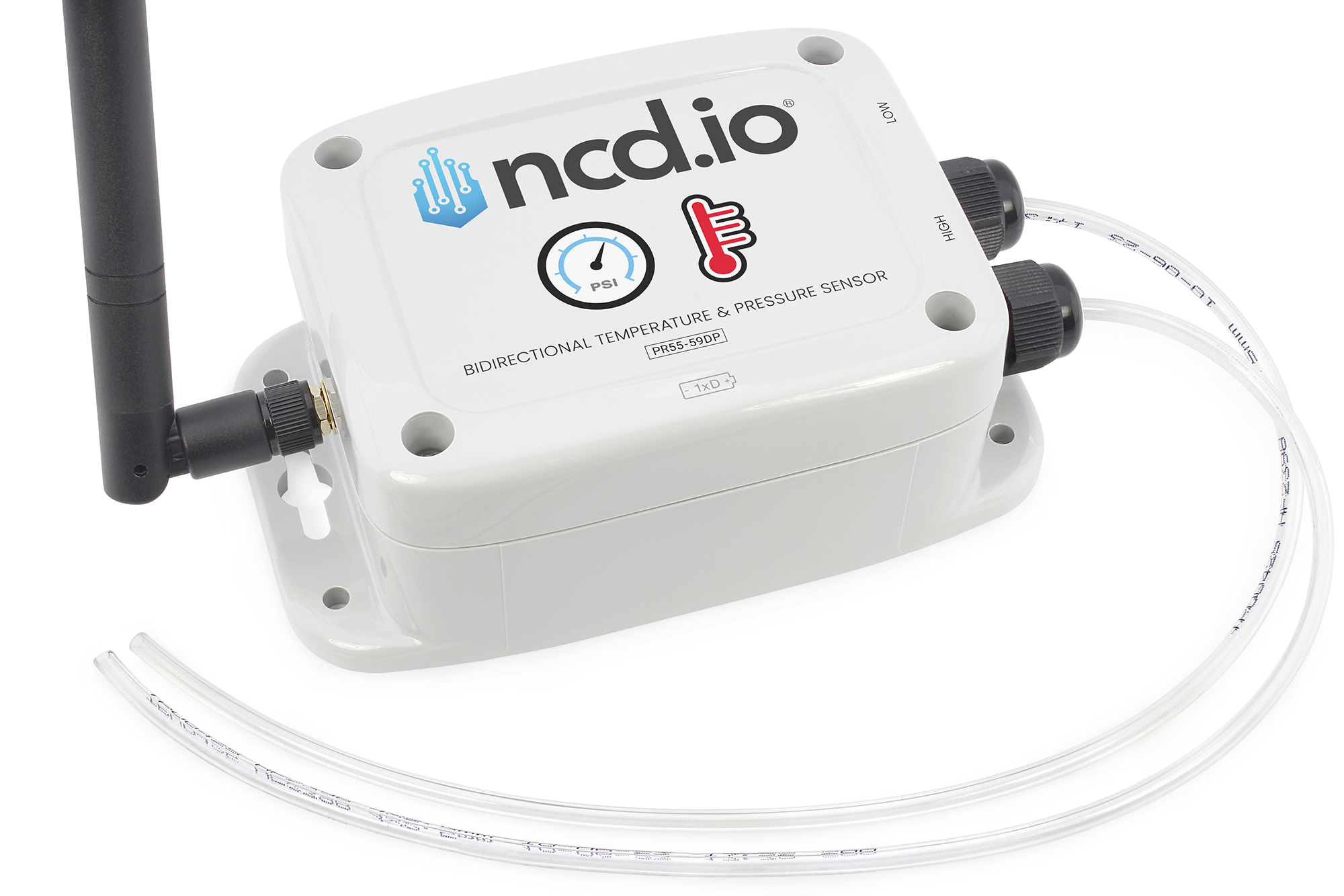 Industrial Long Range Wireless Pressure Sensor Bidirectional Differential