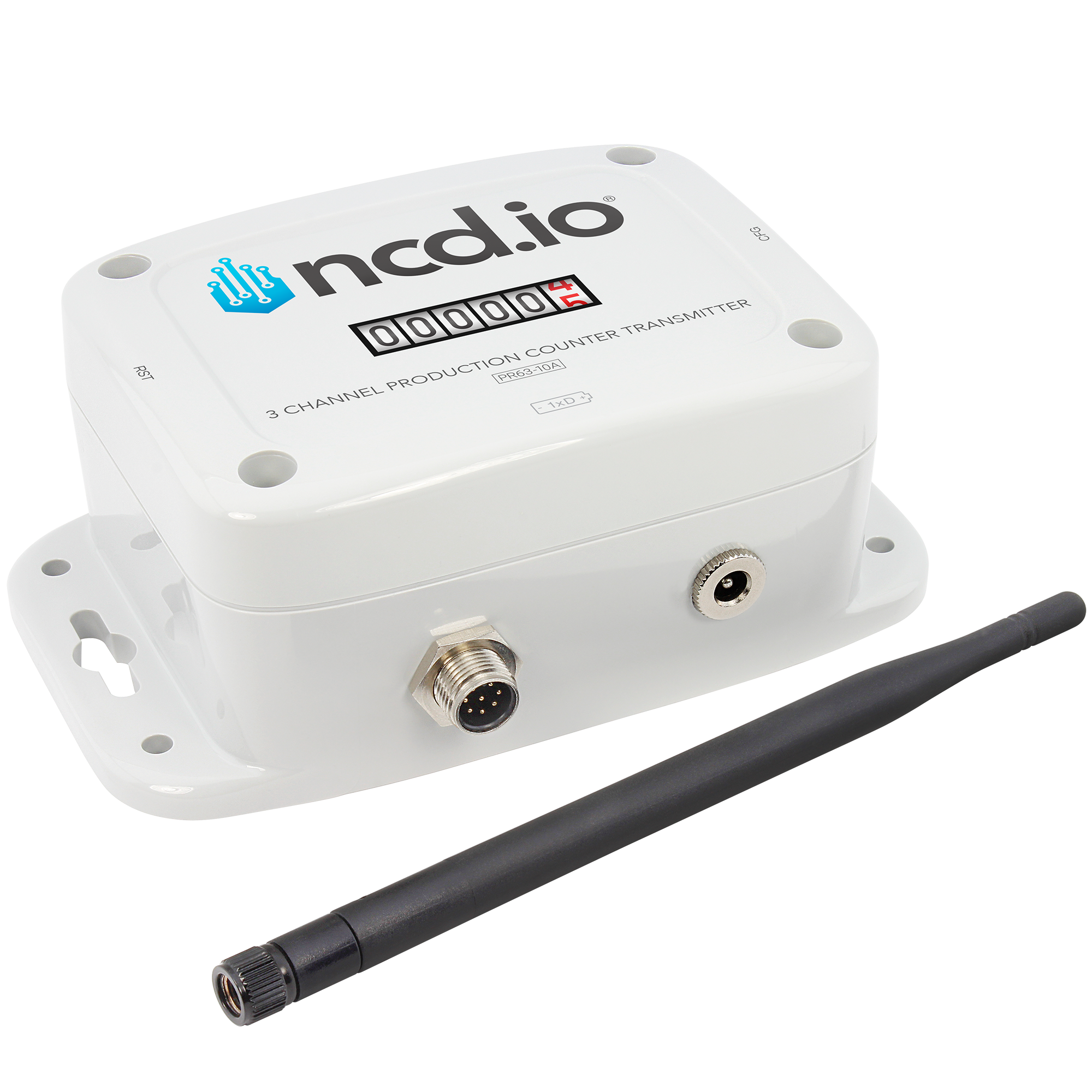 IoT Wireless 3 Channel Production Counter — connections view