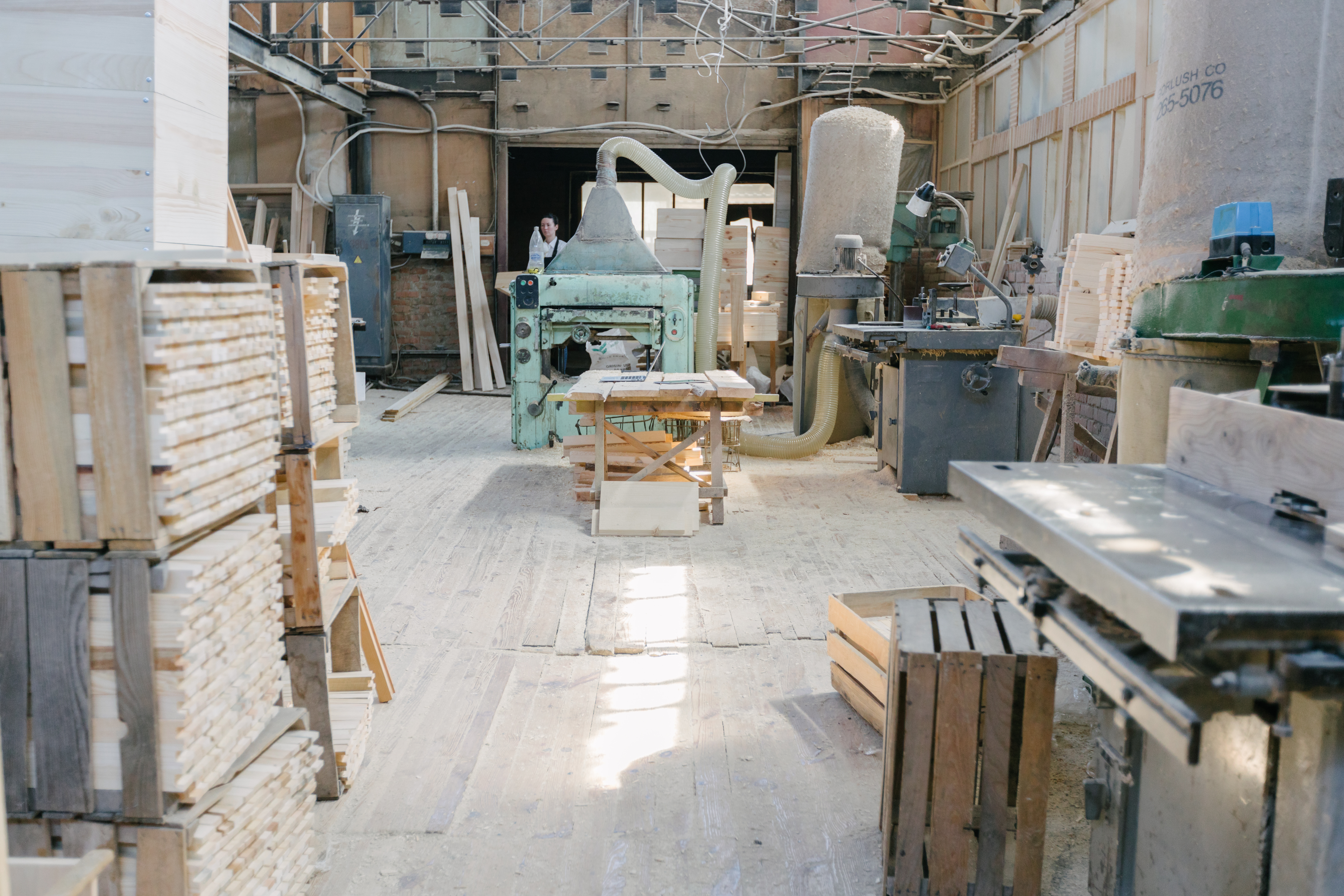 Woodworking & Finishing Rooms