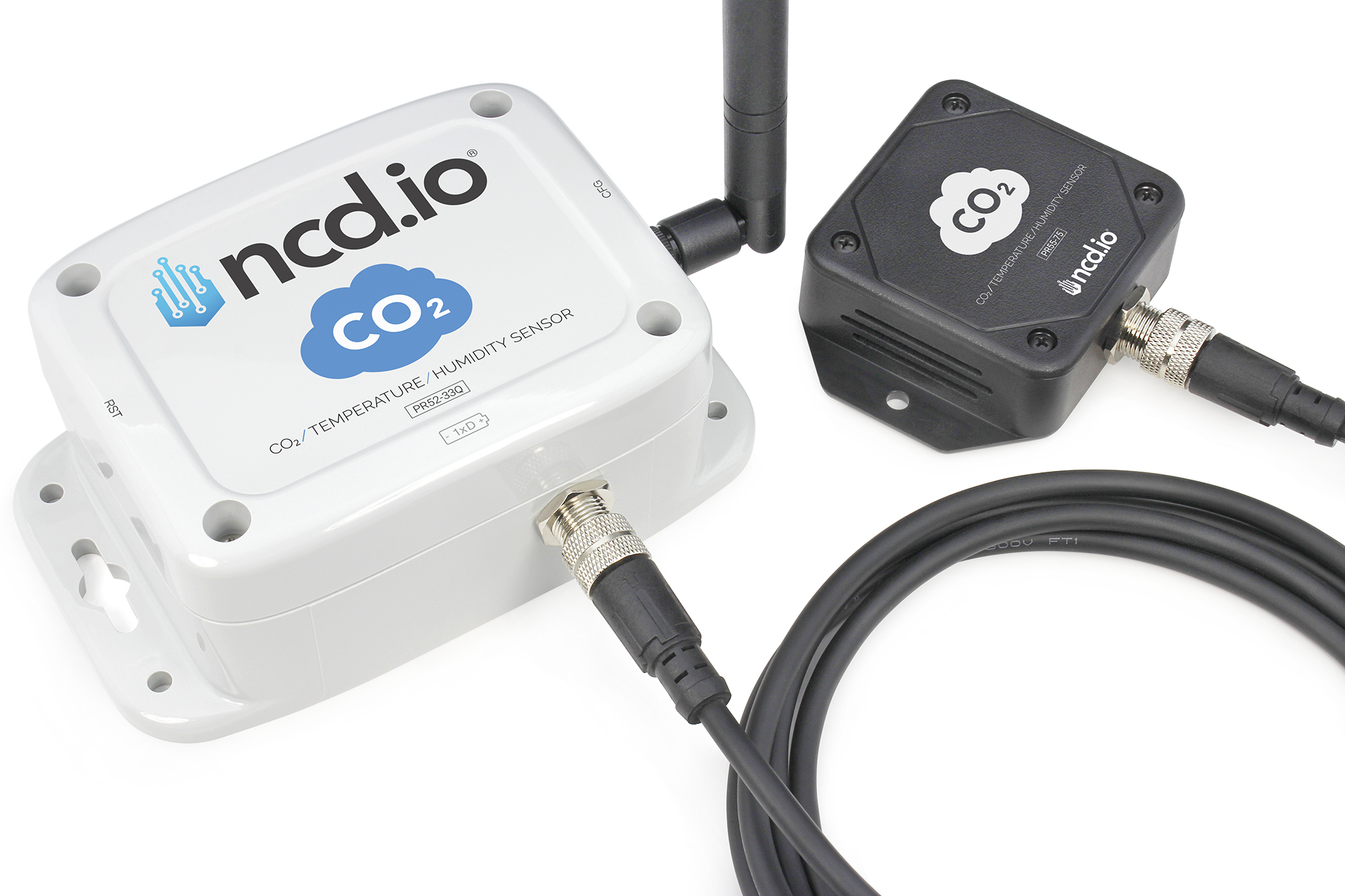 Industrial IoT Wireless CO2 Temperature Humidity Sensor